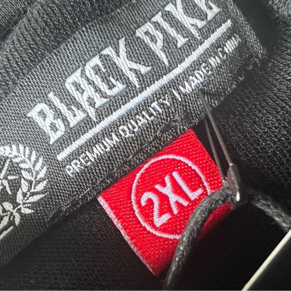 Black Pike - State Champs Black & Cream Varsity Jacket > Men’s Size:2XL - Picture 12 of 15